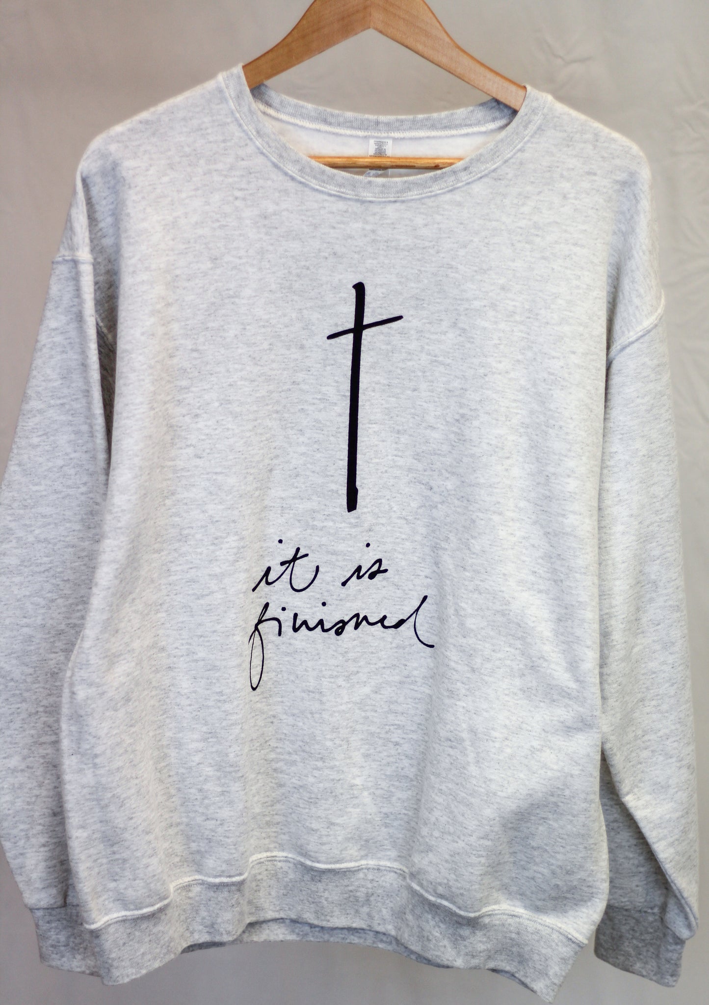 “It Is Finished” Crewneck
