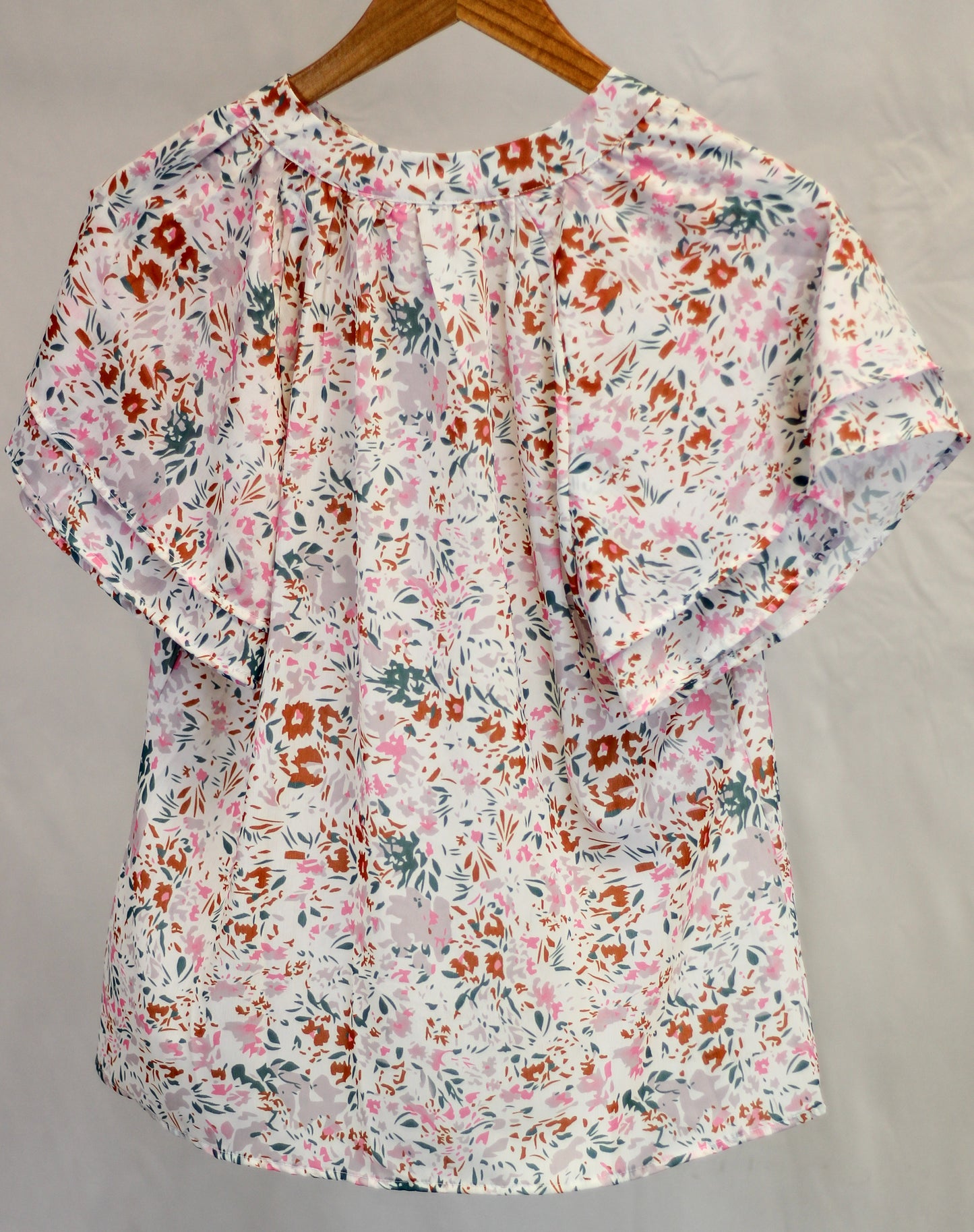 Floral Button Blouse