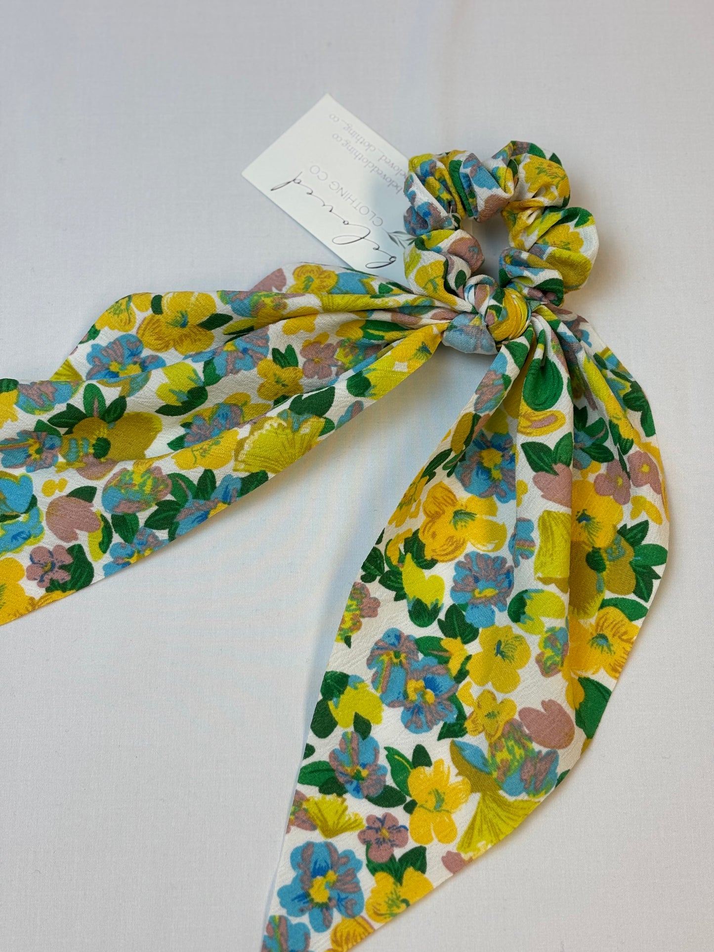 Floral Hair Ribbon