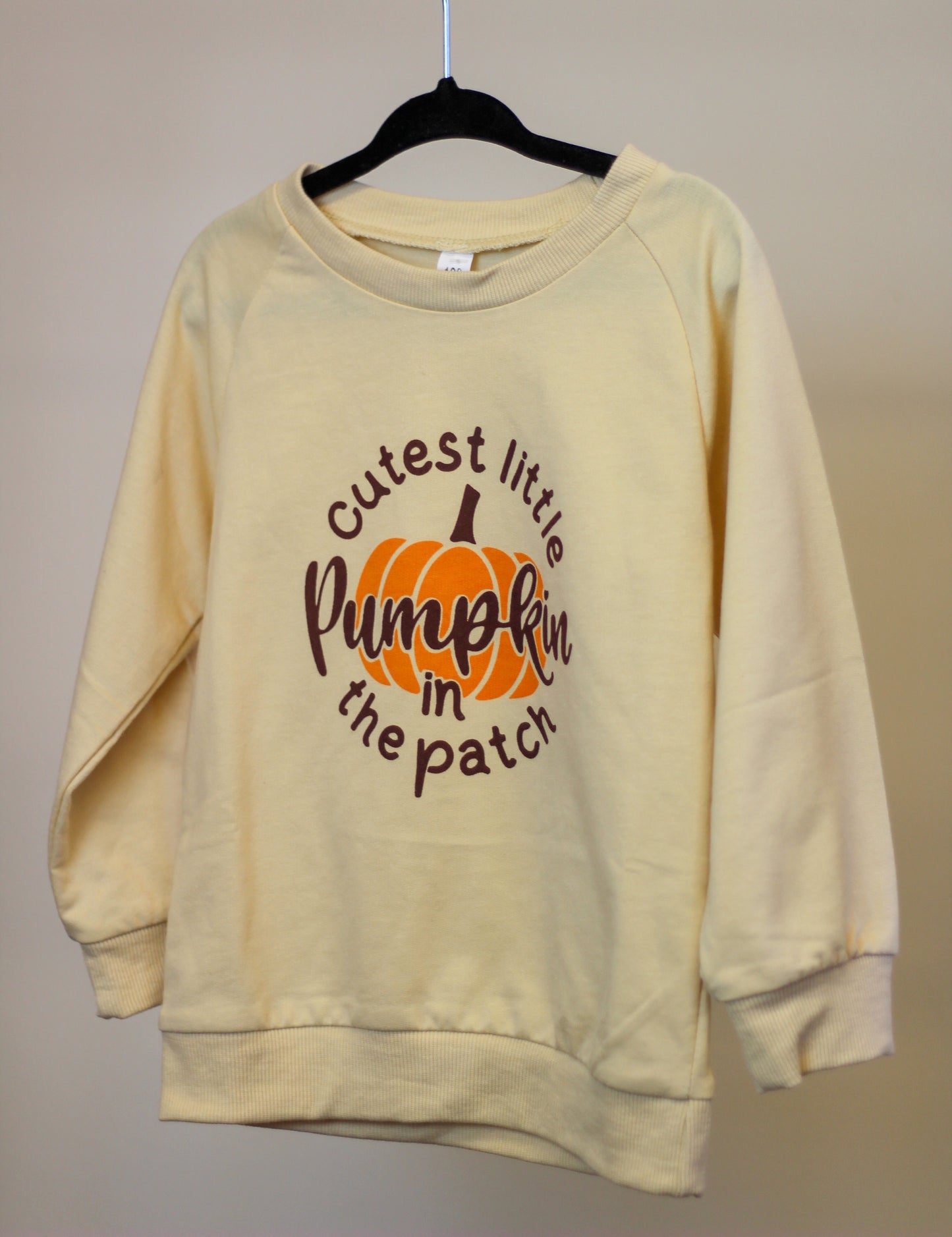 "Cutest Pumpkin" Kids' Cewneck