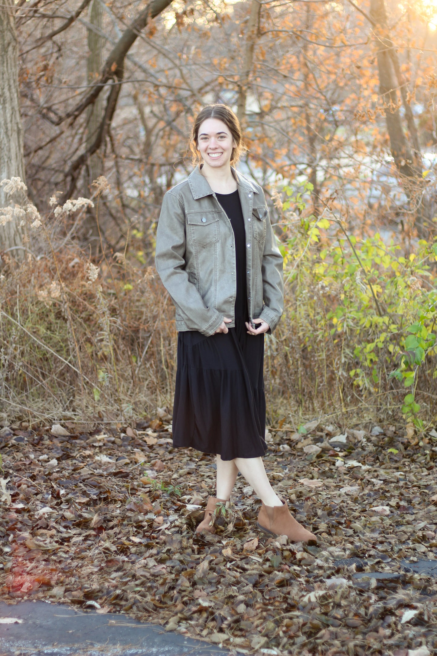 Cargo Casual Faux Jacket