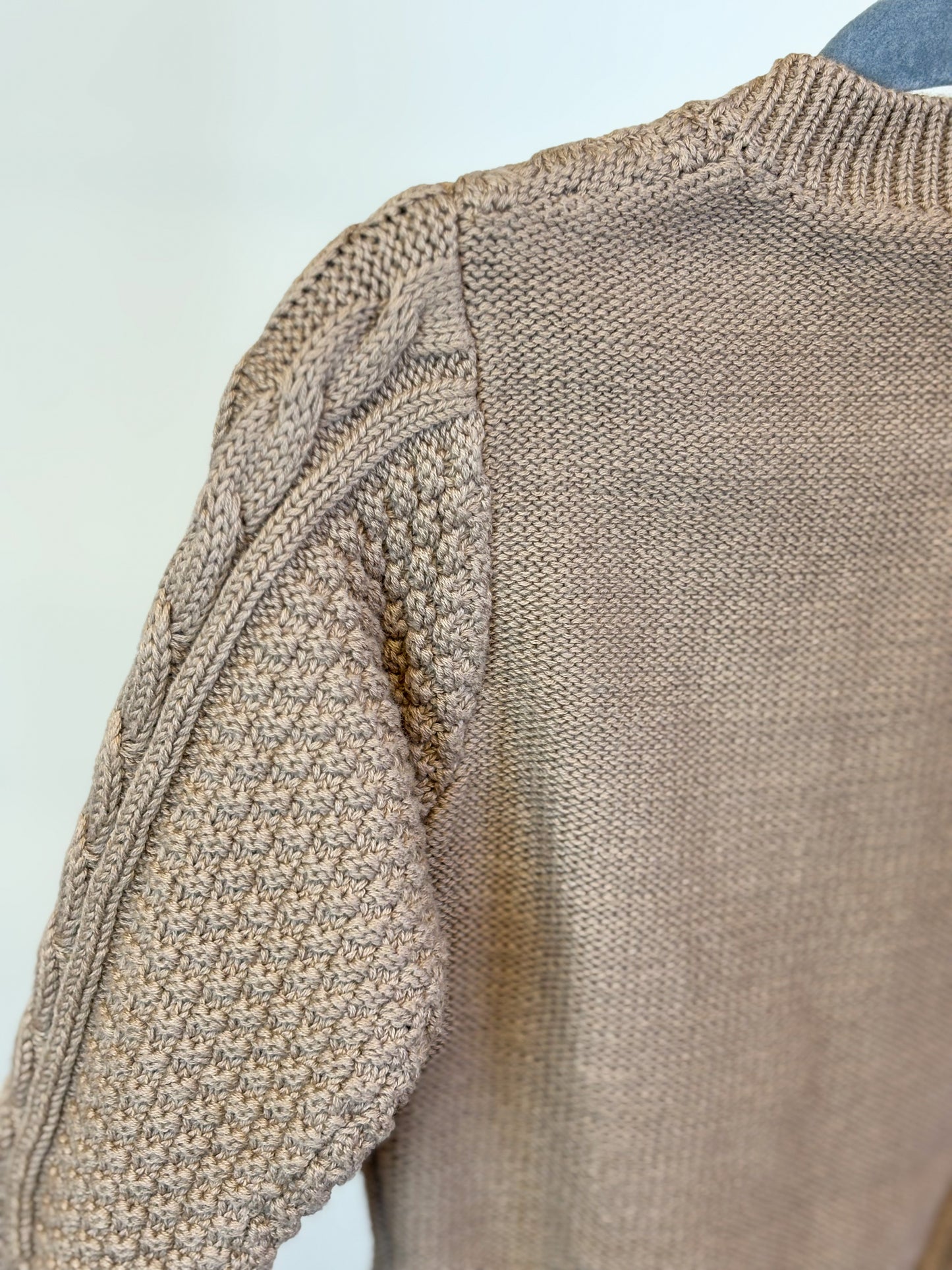 Vintage Mocha Cardigan- Baby
