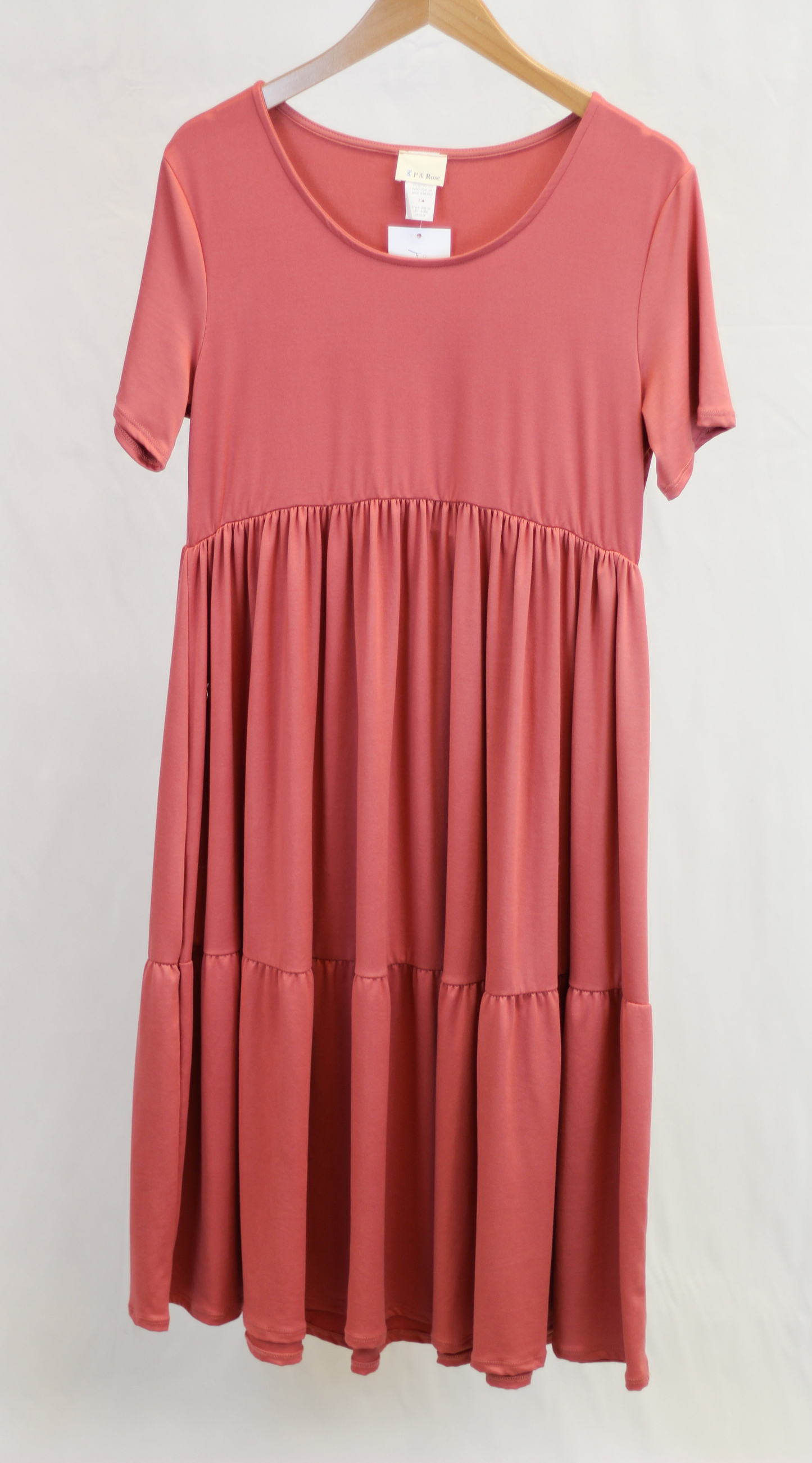 Essential Tiered Midi Dress