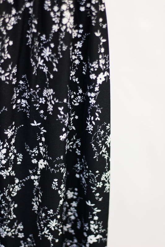 "Mia" Floral Midi Skirt