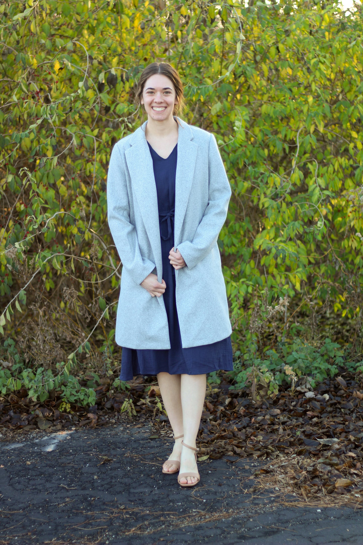 Fleece Lined Long Coat