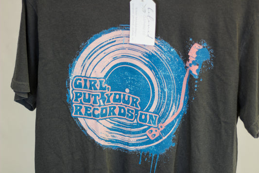 "Girl Put Your Record On" Graphic Tee