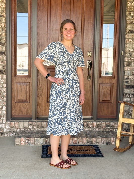 Willow Smocked Midi Dress