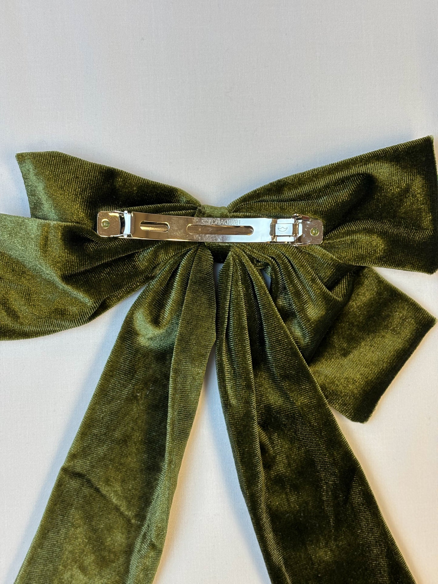 Velvet Ribbon Hair Bow