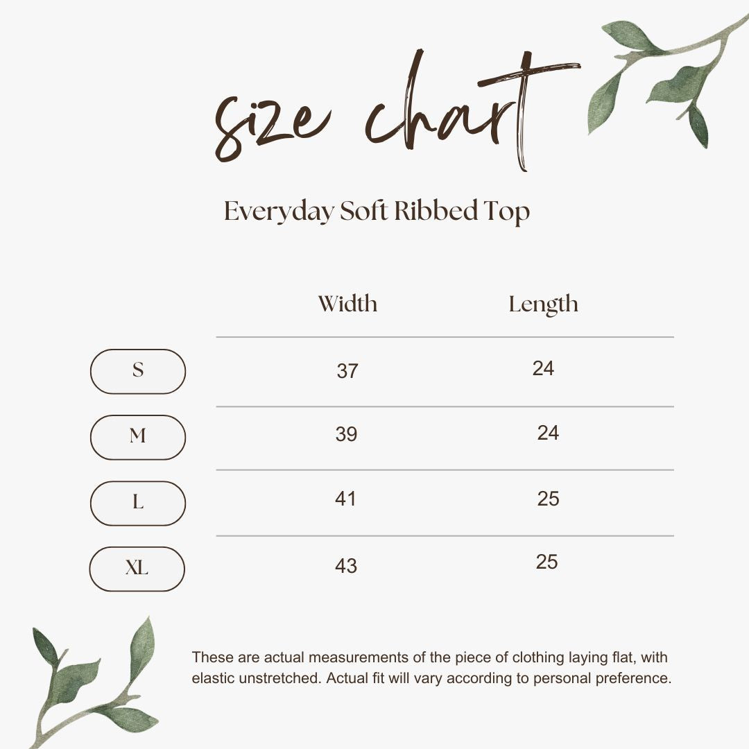 Everyday Soft Ribbed Top