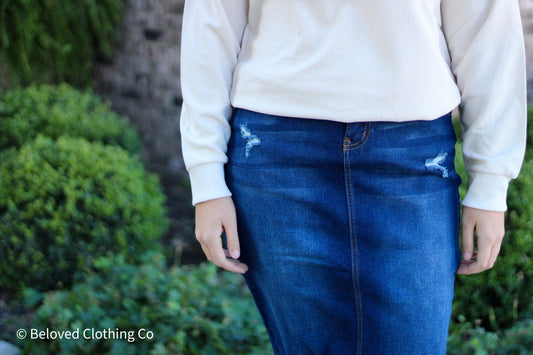 Waffle Texture Pullover