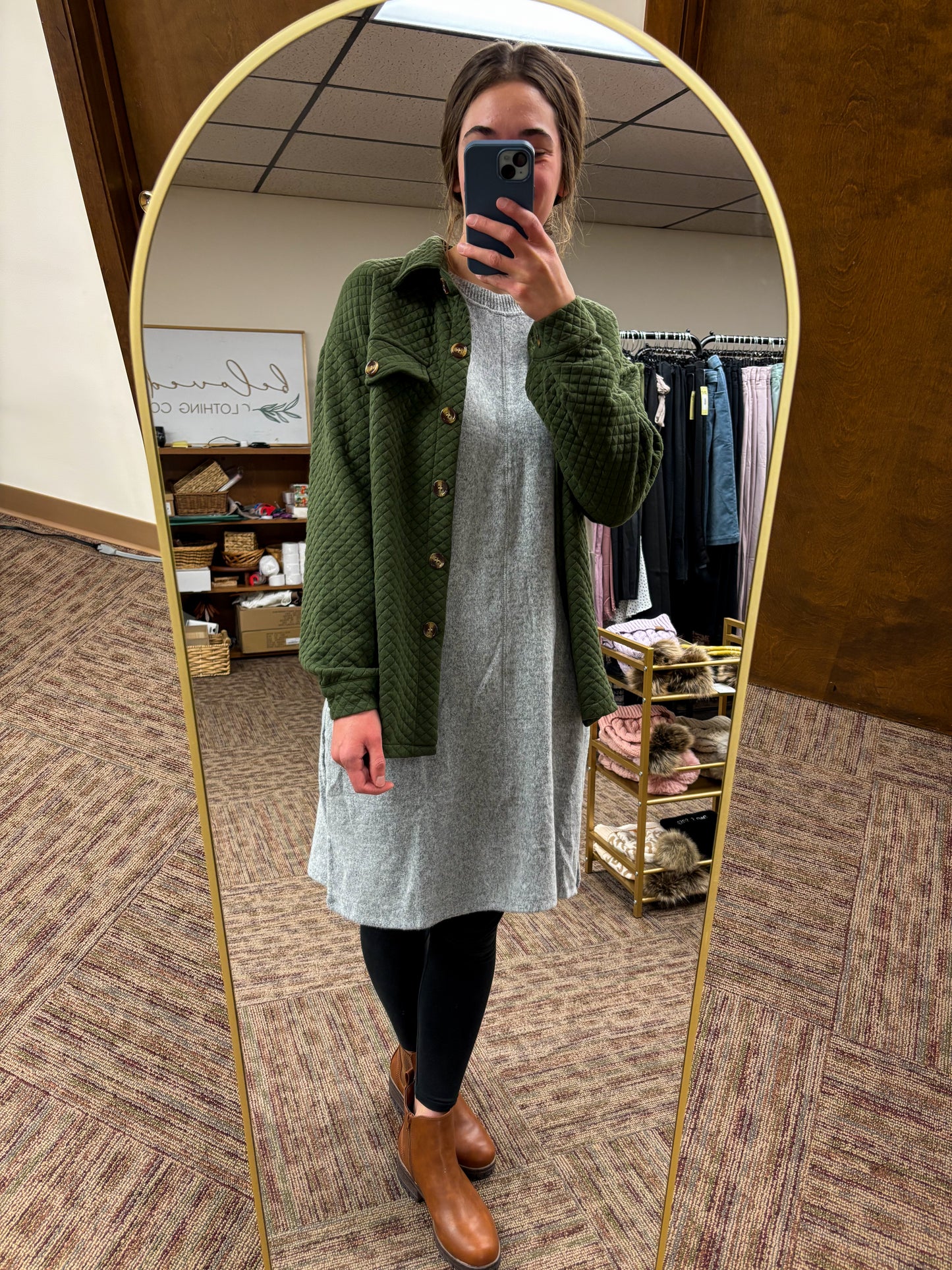 Lightweight Olive Jacket