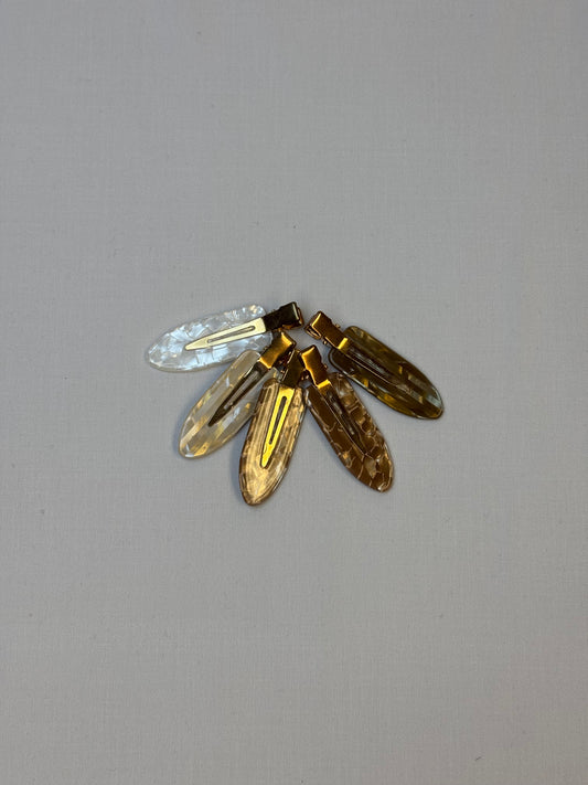 Acrylic Hair Clips