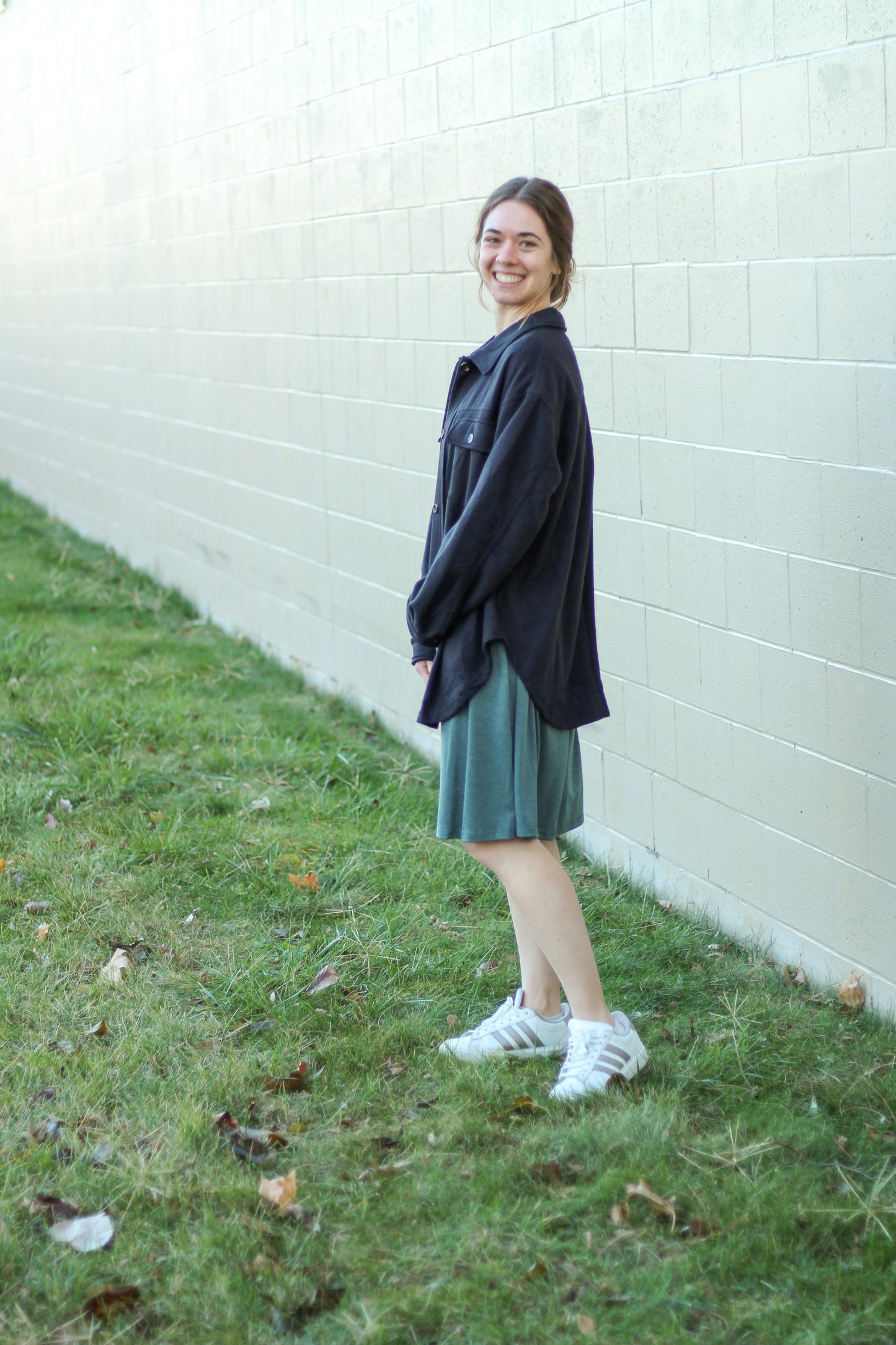 Brushed French Terry Shacket