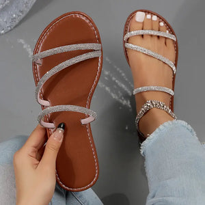 Women's Rhinestone Sandals