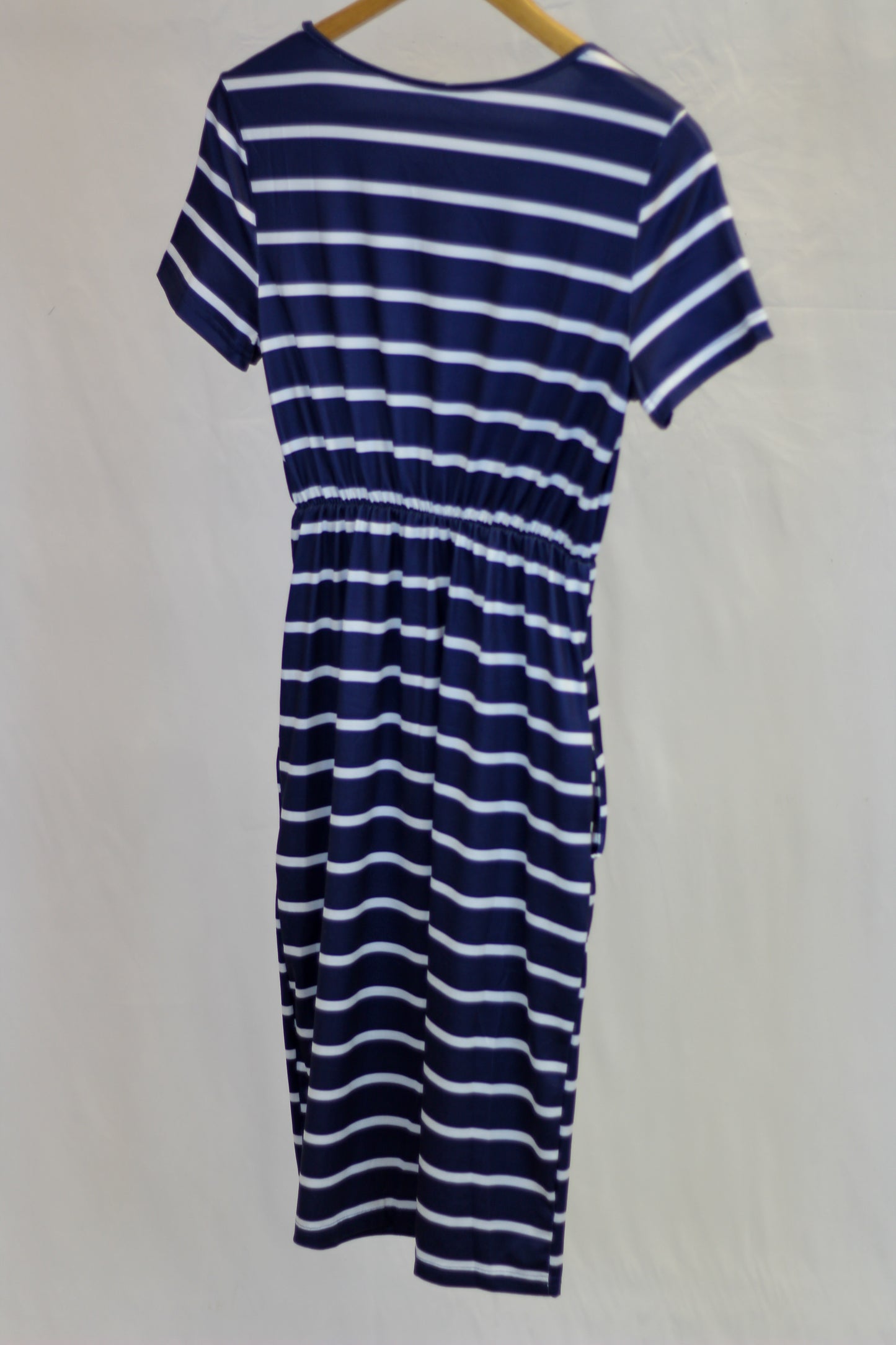 Navy + Striped Everyday Dress