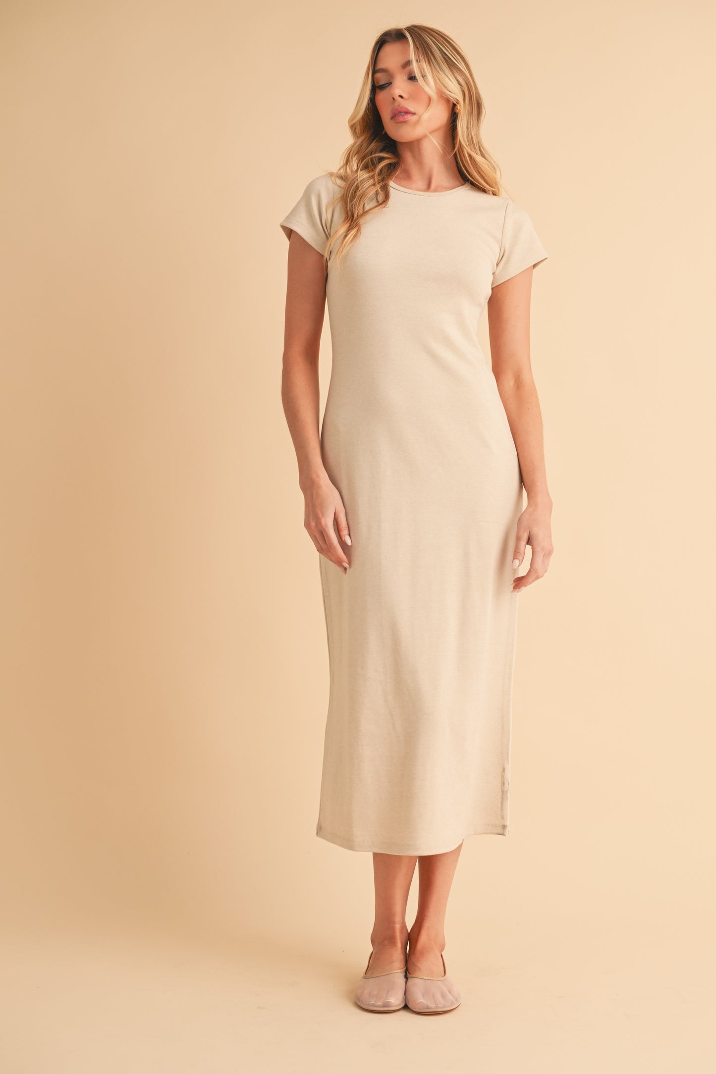 Chesy Slim Midi Dress