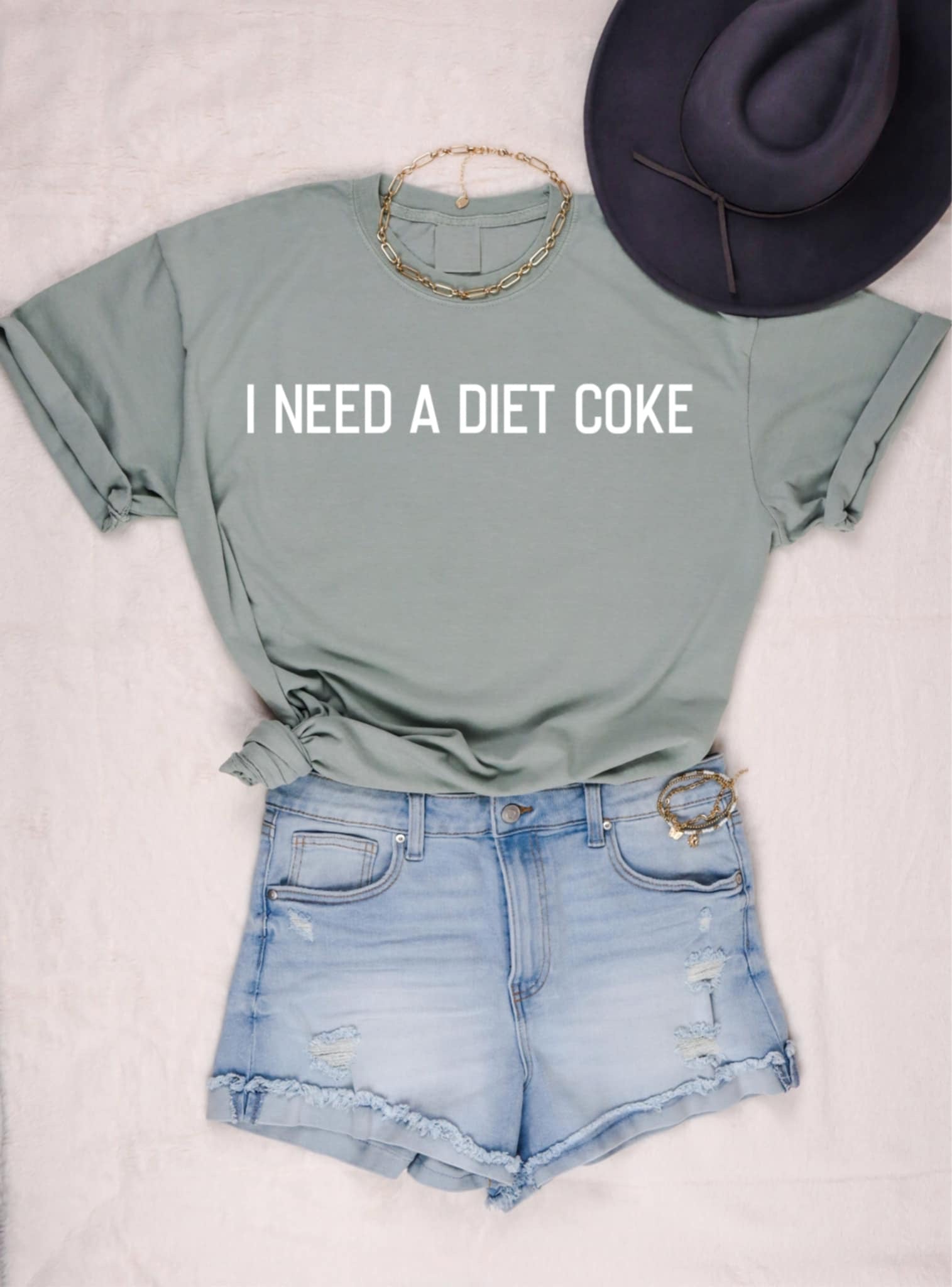 "I Need A Diet Coke" Tee