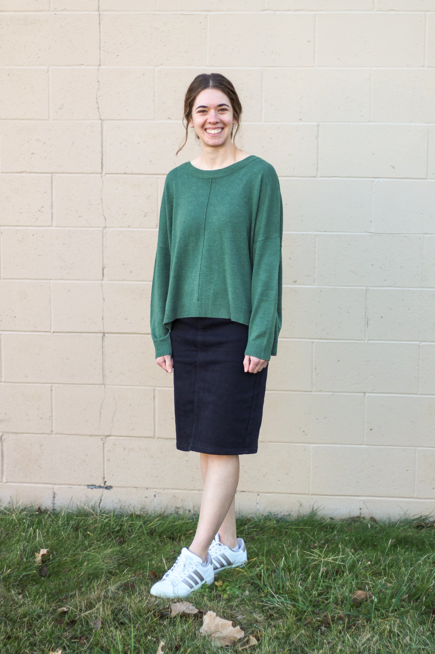 Cozy Extended Shoulder Sweater