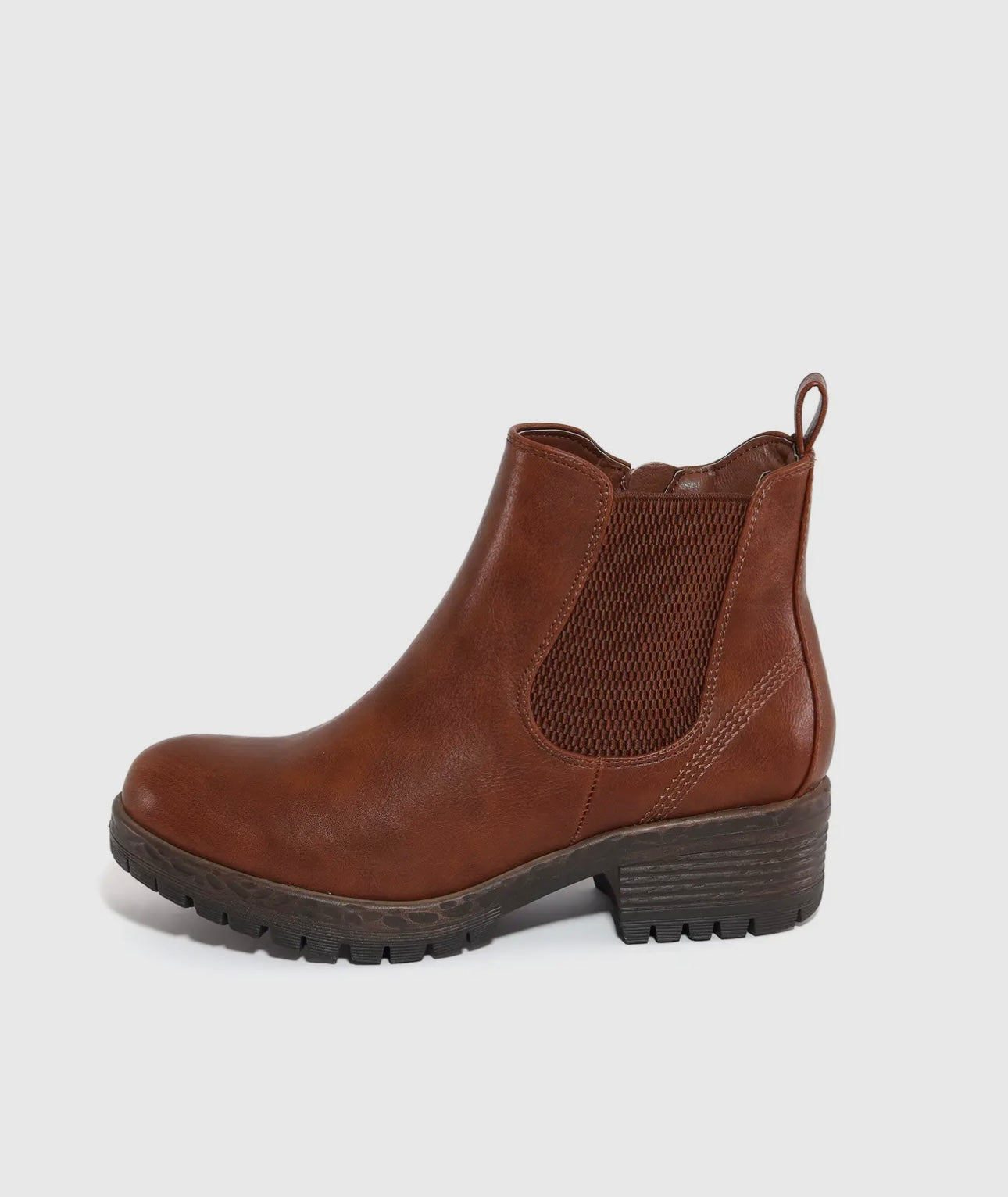 Vegan Leather Chelsea Bootie