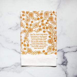 Hymn Tea Towel