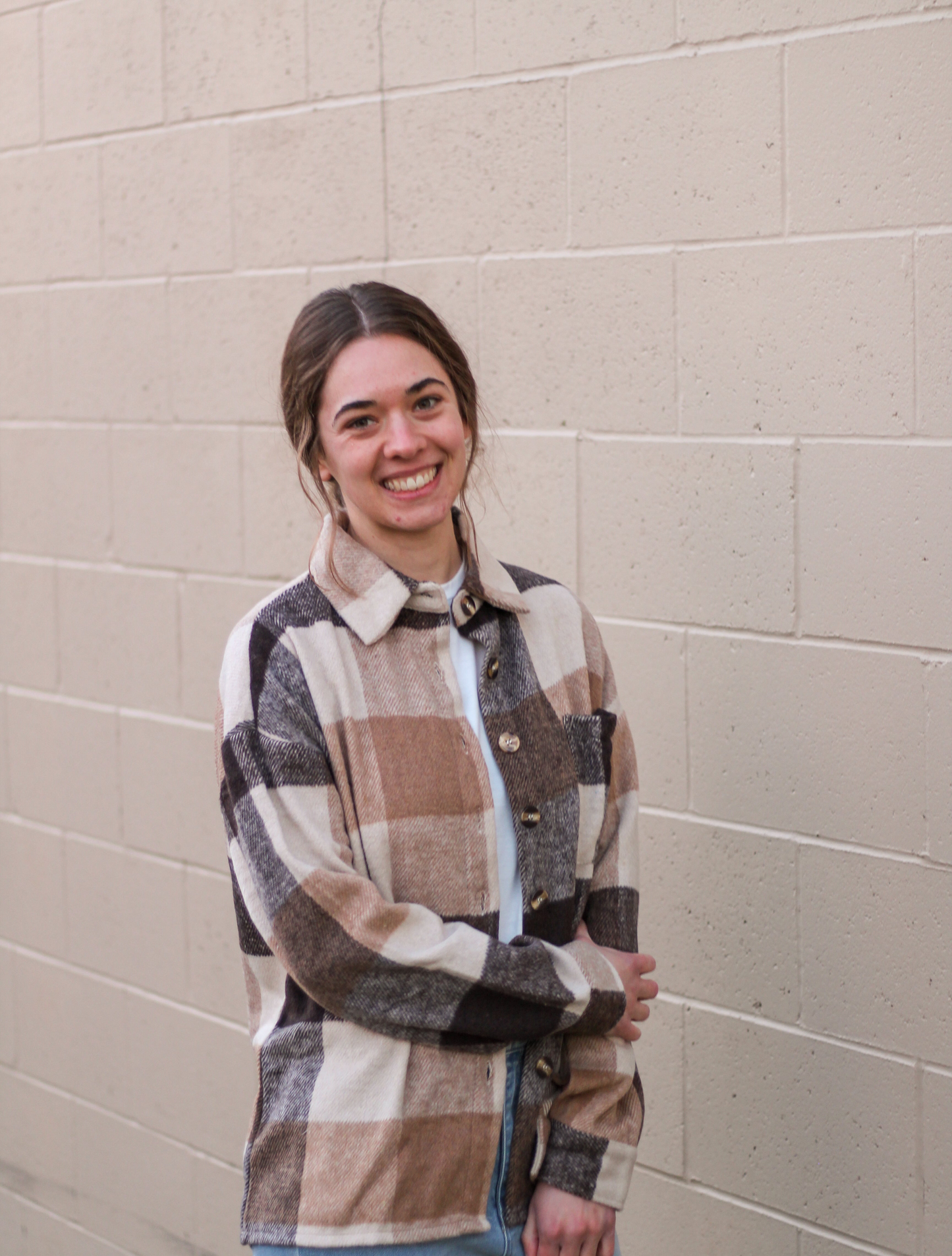 Casual Plaid Shacket