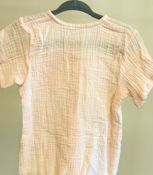 Cotton Muslin Baby Romper