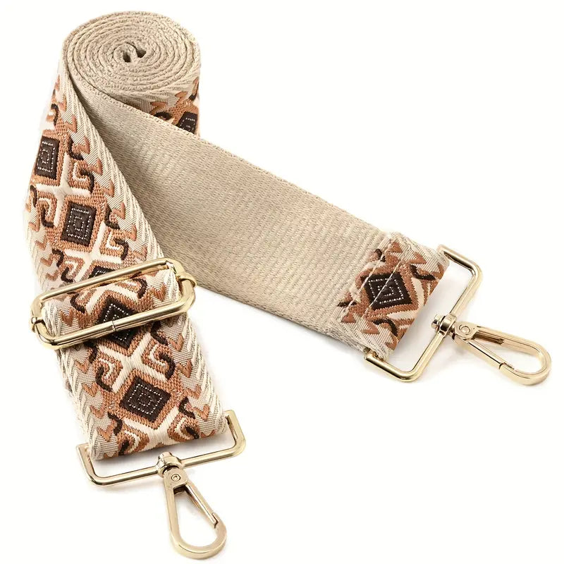 Embroidered Shoulder Strap