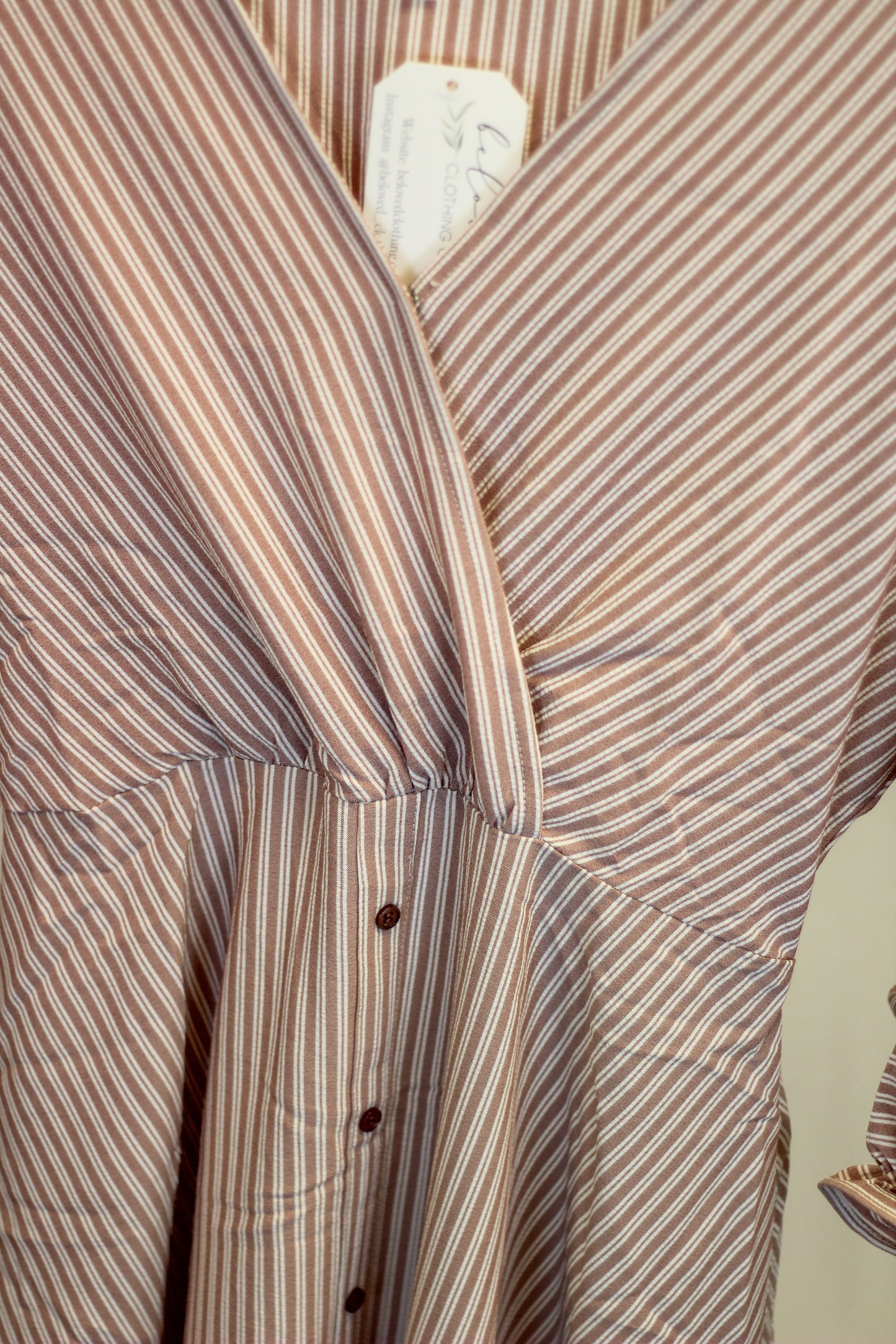 Pink Ruffle Sleeve Dress