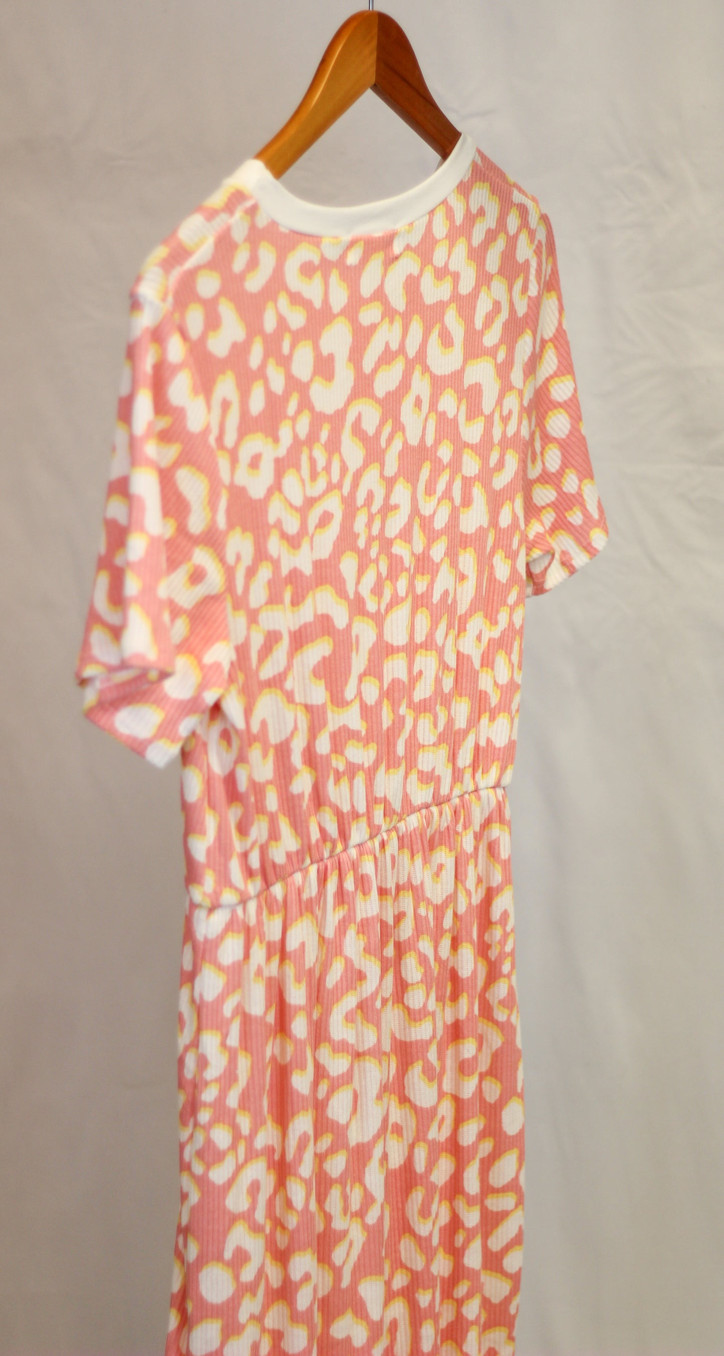 Leapord Print Midi Dress