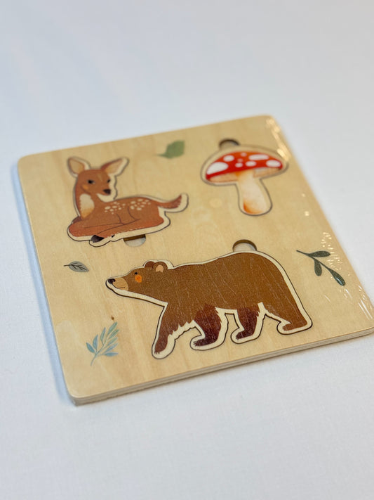 Wooden Animal Board Puzzle