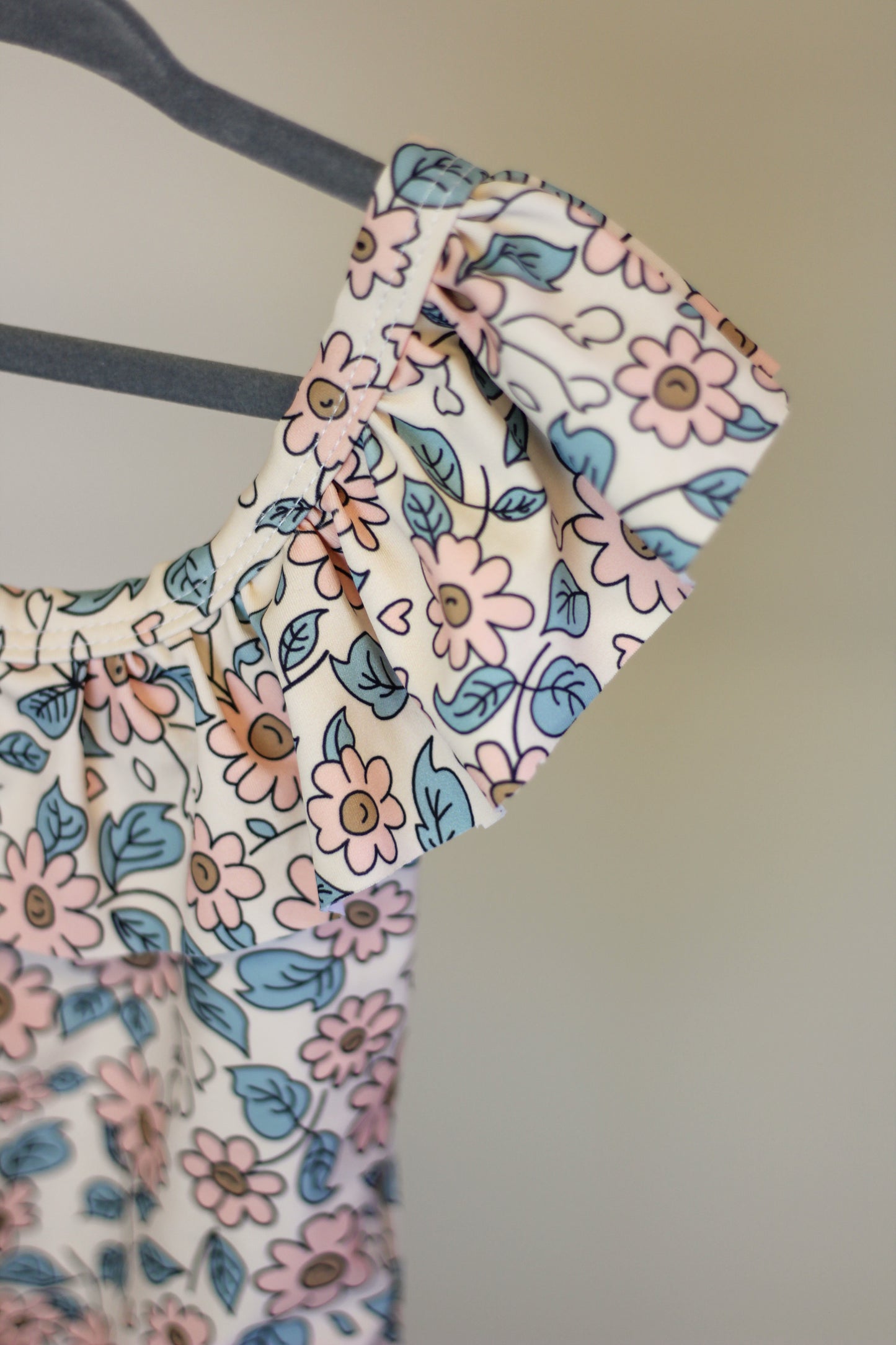 Kids’ Vintage Floral Swimsuit