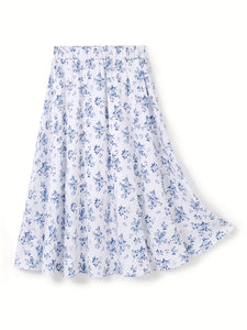 The Junie Floral Midi Skirt
