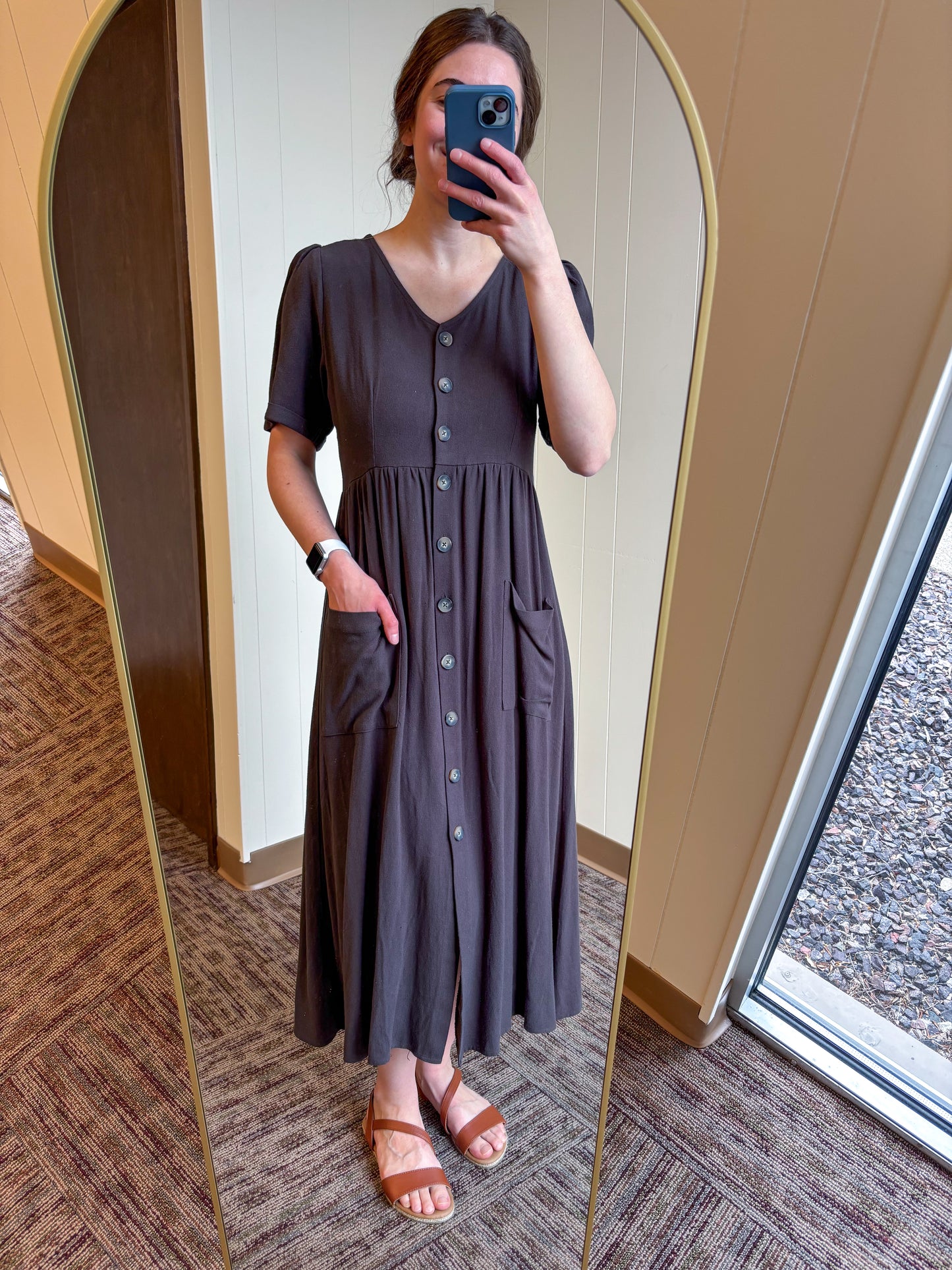 The "Clara" Linen Dress