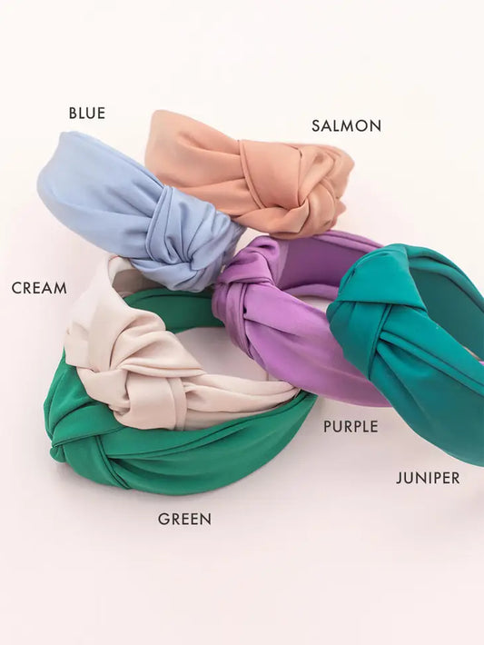 Satin Knot Headband