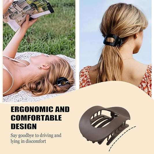 Matte Flat Hair Clip