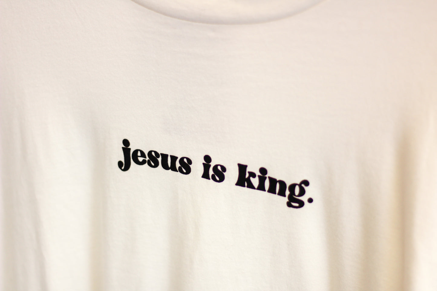 "Jesus is King" Long Sleeve