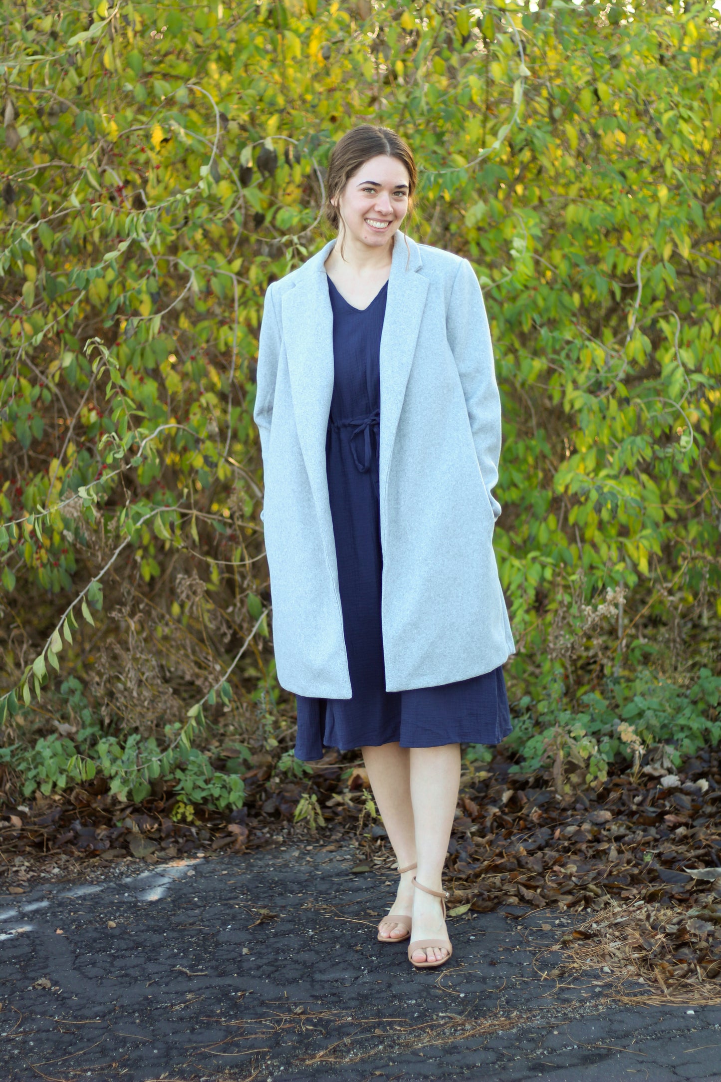Fleece Lined Long Coat