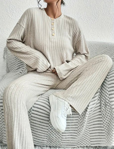 Lounge 2 PC Solid Rib Set