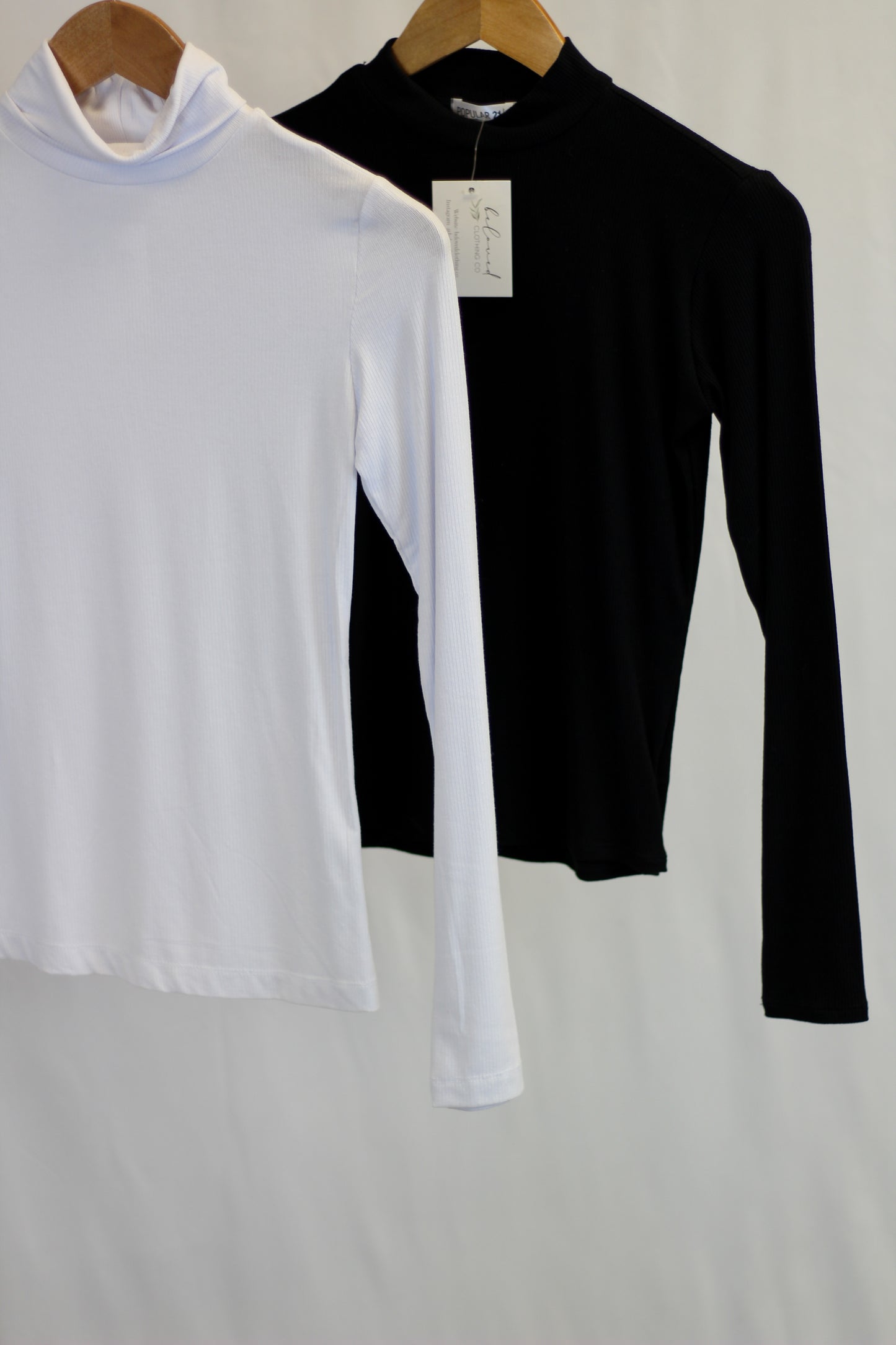 Long Sleeve Turtle Neck Top