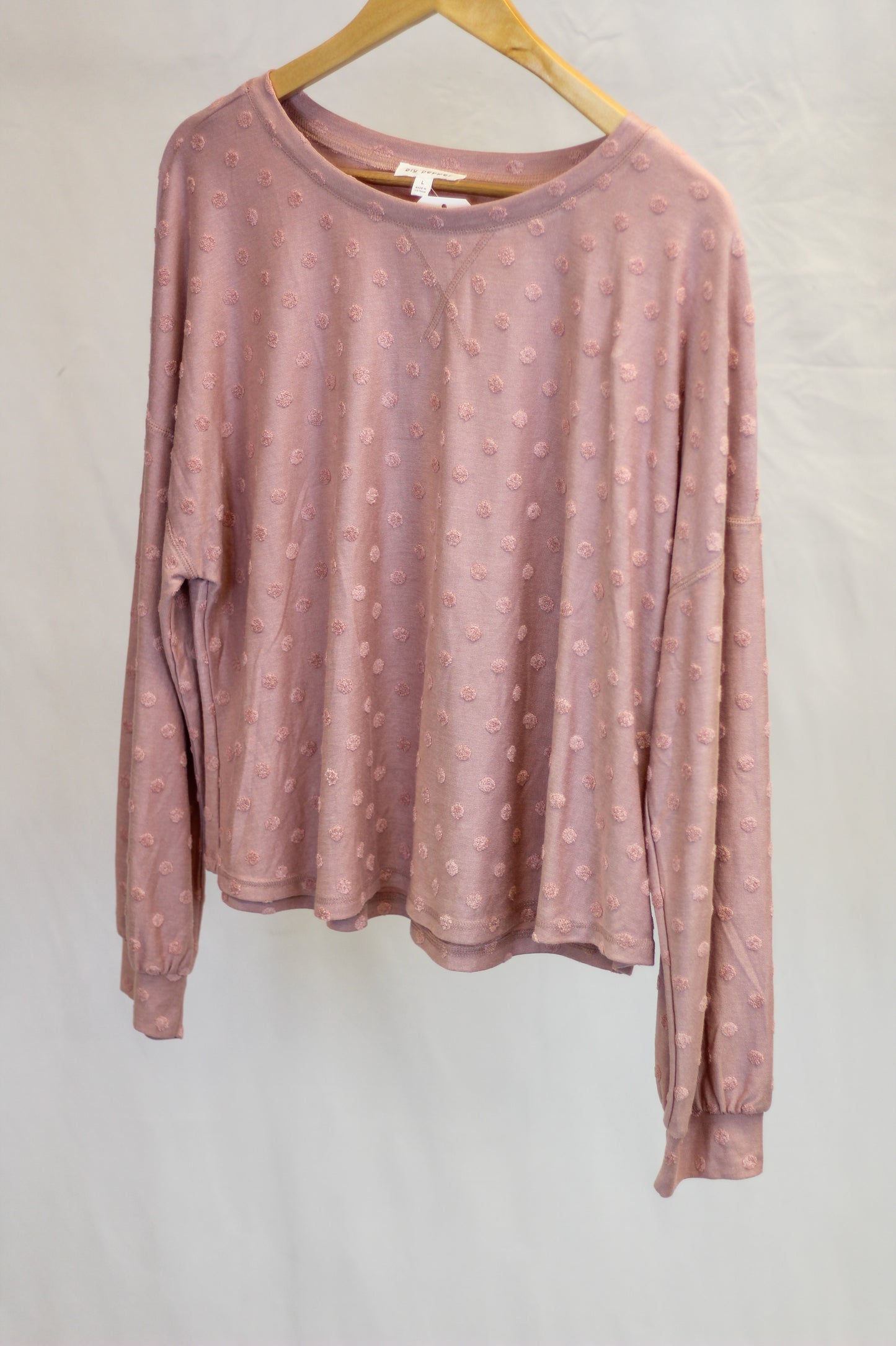 Swiss Dot Light-weight Sweater