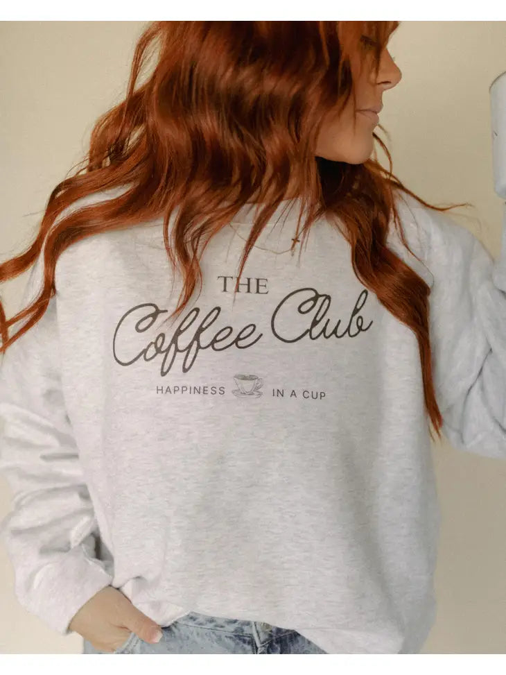 "Coffee Club" Crewneck