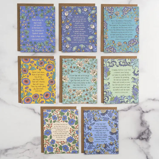 8 Hymn Greeting Card Sets