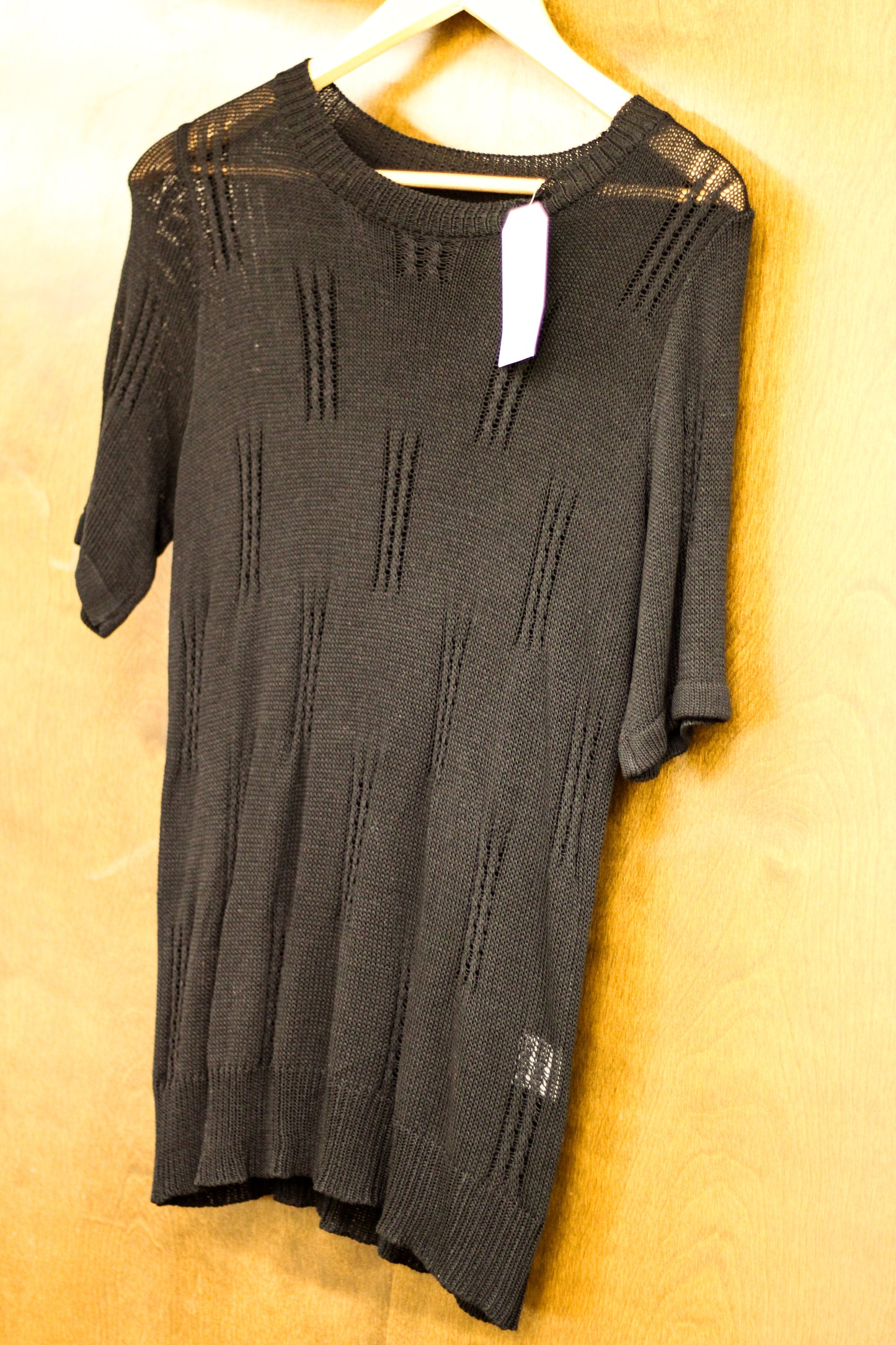 Solid Color Crew Neck Pullover Sweater