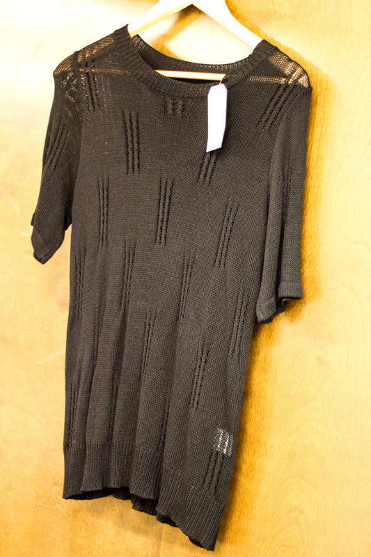 Solid Color Crew Neck Pullover Sweater