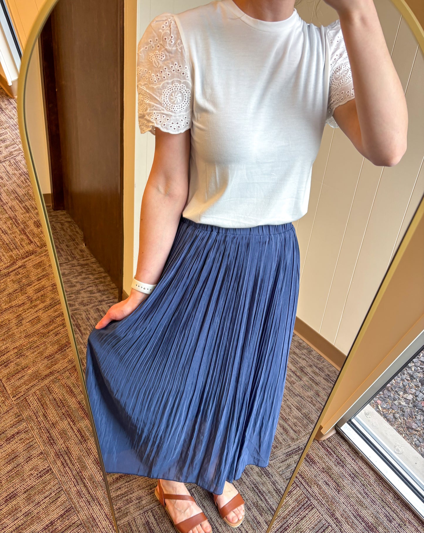 Ivory Lace Top