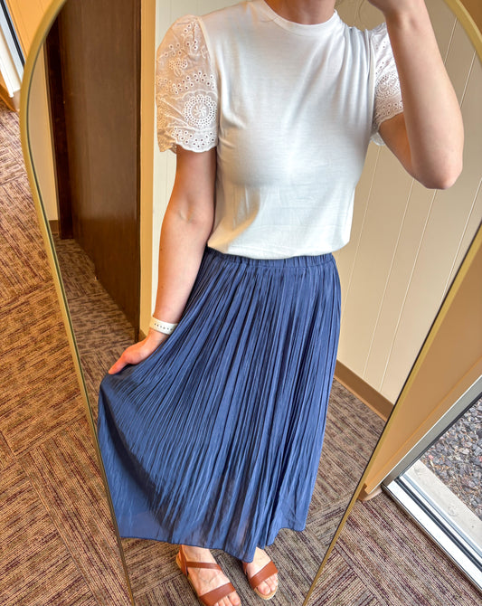 Ivory Lace Top