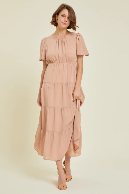 The "Maureen" Tiered Maxi Dress