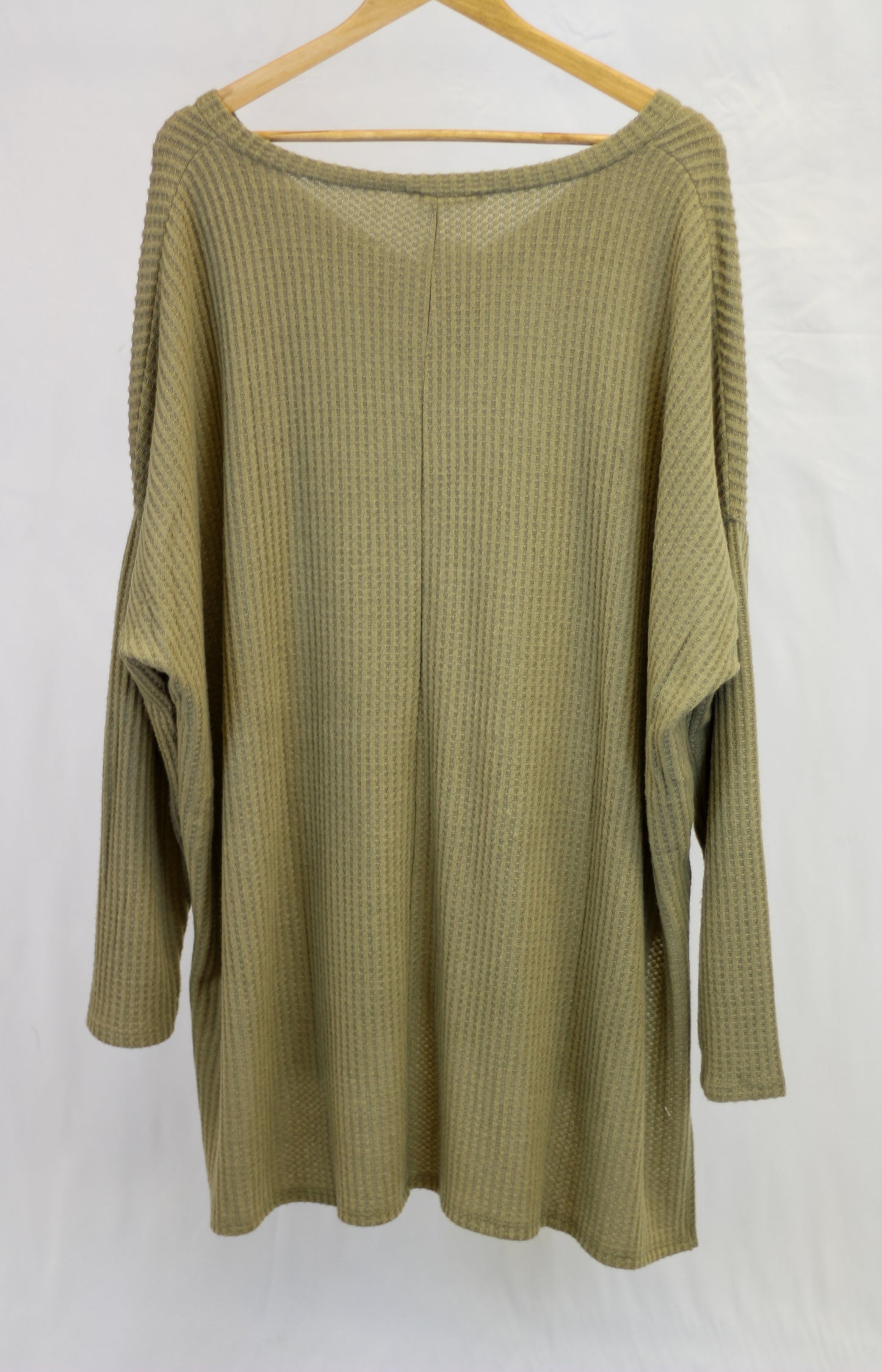 Thermal Waffle Sweater