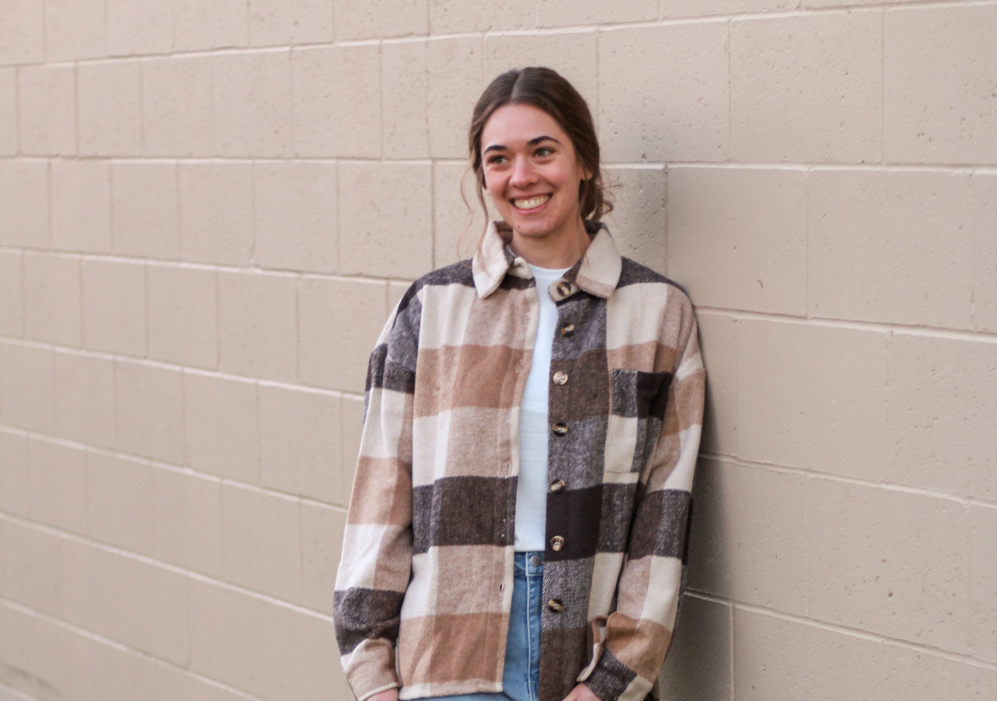 Casual Plaid Shacket