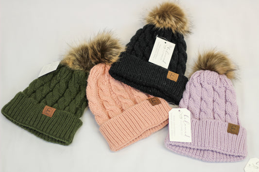 Knit Beanie Hats